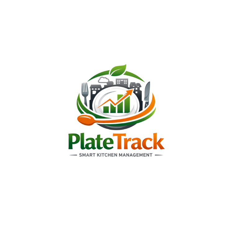 green and yellow illustrative catering food logo (1)